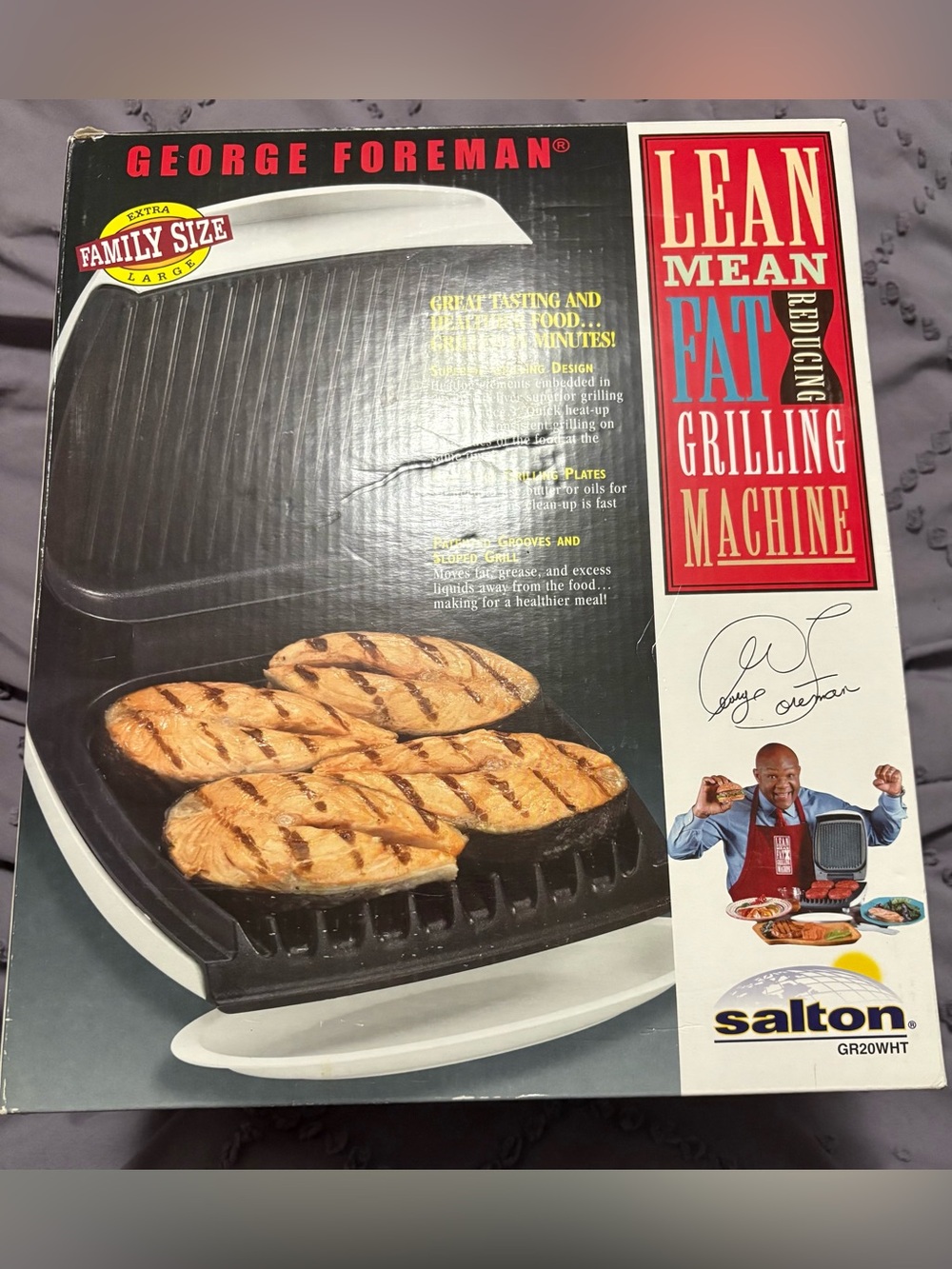 George Foreman Lean Mean Fat Grilling Machine